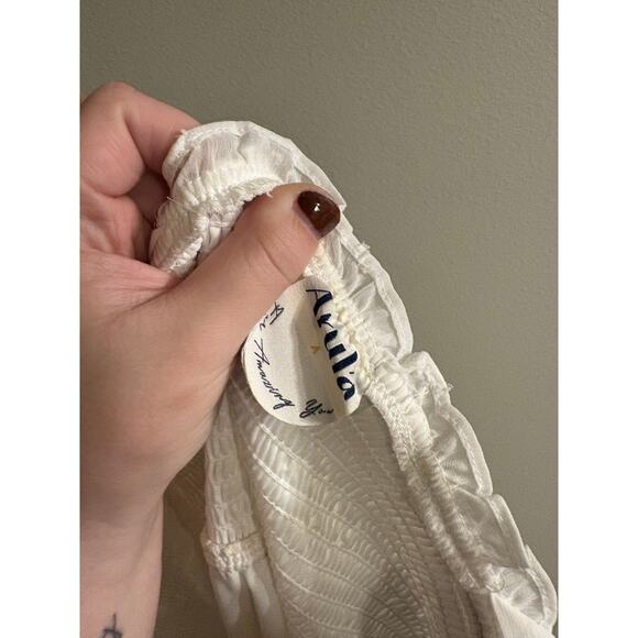 Arula White Maxi Dress Size A (1X) - Picture 3 of 3